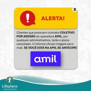 Alerta! CLientes que possuem contrato coletivo por adesão da AMIL  Alerta! CLientes que possuem contrato coletivo por adesão da AMIL