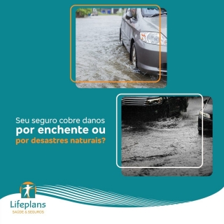 Seu seguro cobre danos por enchente ou por desastres naturais?  Seu seguro cobre danos por enchente ou por desastres naturais?