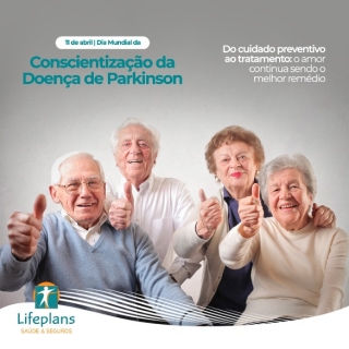Conscientização da Doença de Parkingson  Conscientização da Doença de Parkingson