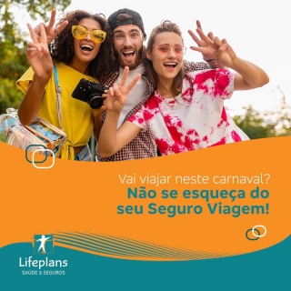 Vai viajar neste carnaval? Não se esqueça do seu seguro viagem!  Vai viajar neste carnaval? Não se esqueça do seu seguro viagem!