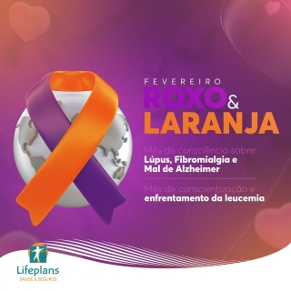 Fevereiro Roxo e Laranja  Fevereiro Roxo e Laranja